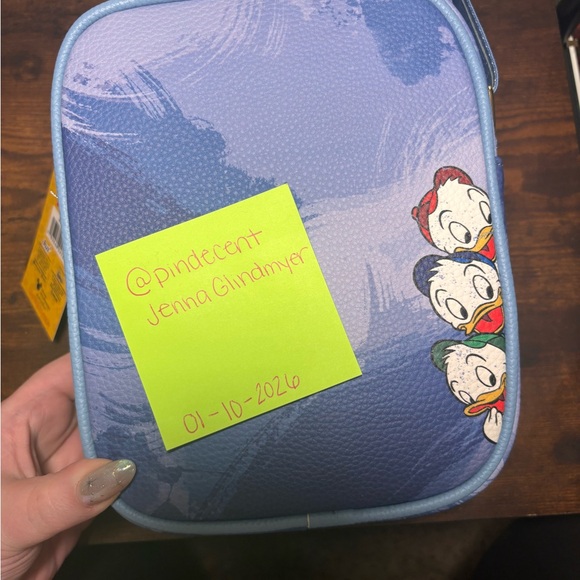 Loungefly Blue Huey, Dewey, and Louie Crossbody Bag - Picture 2 of 3